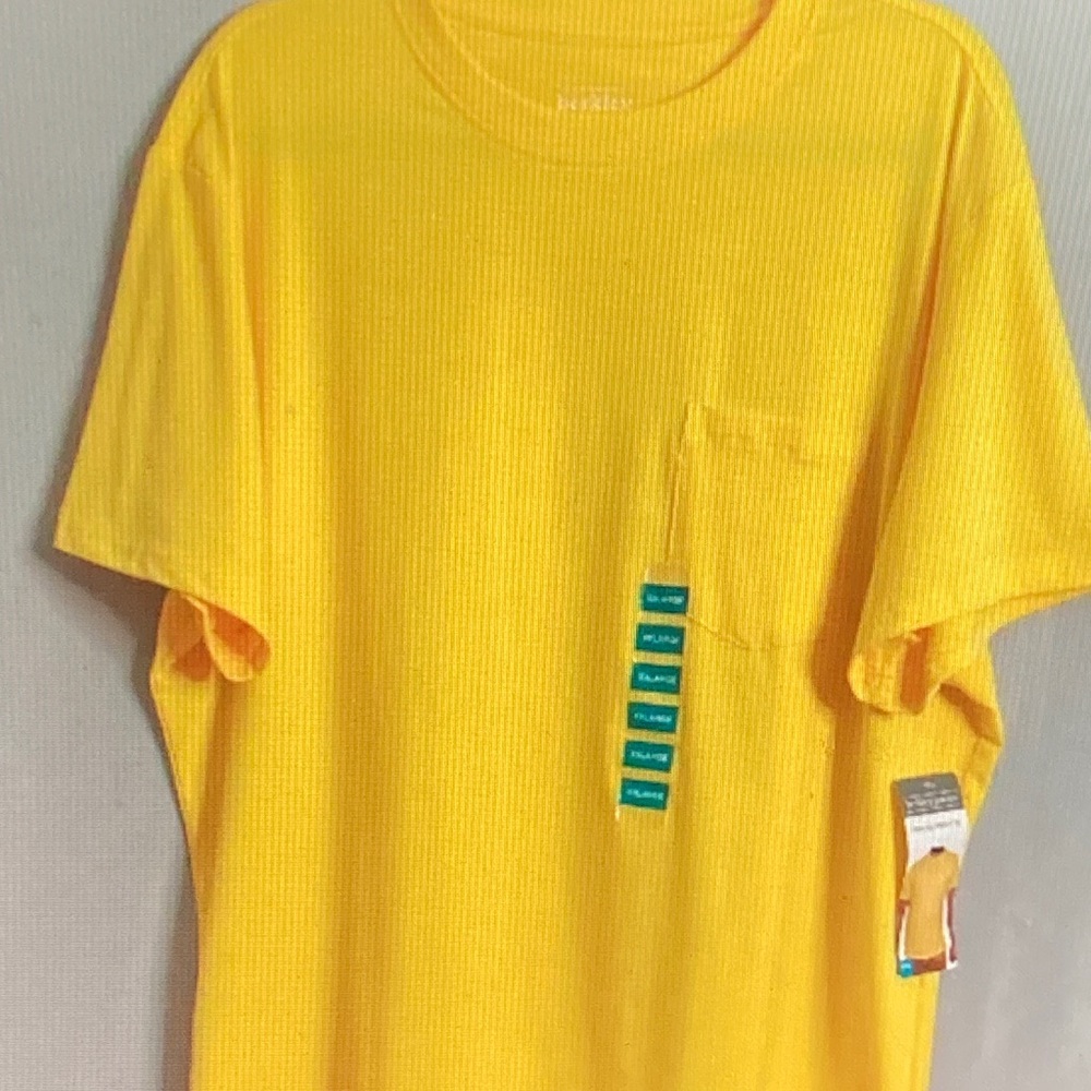 Vibrant Yellow Short Sleeve Tee